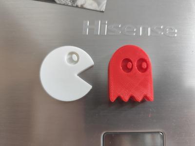 pacman ghost eater magnet fridge refrigerator