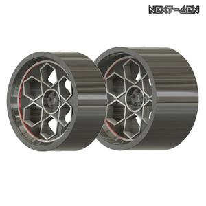 Next-Gen - Pontiac Honeycomb "Pro Stock" - Real Rims For Scale Model Cars