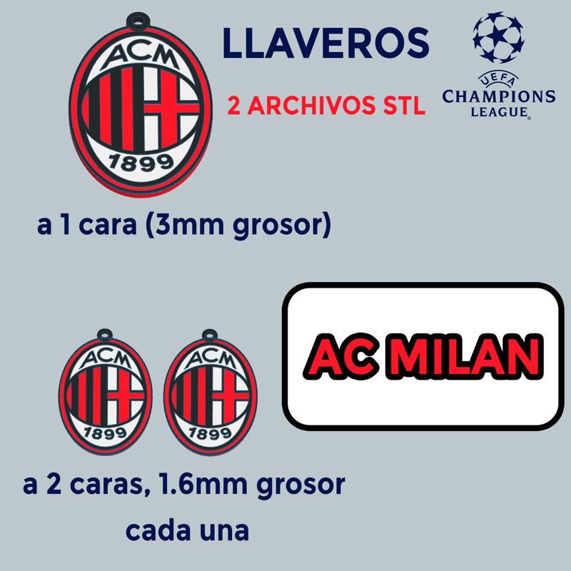 AC Milan keychain