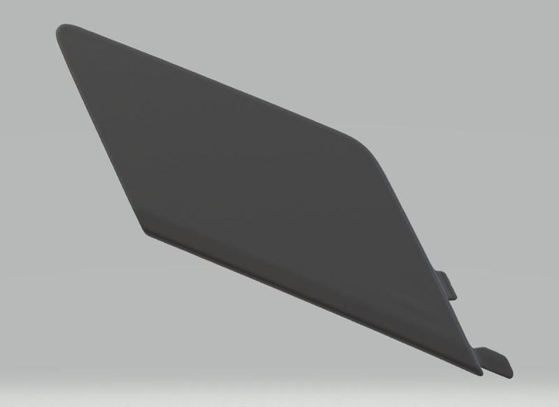 Volvo Xc60 Rear Bumper Tow Eye Cover 31449210