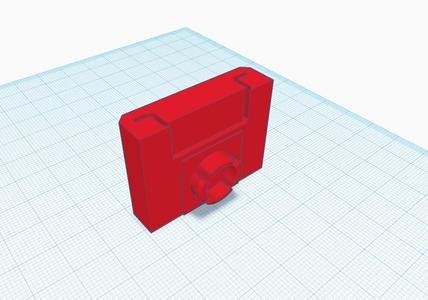 Cooler Master QUBE 500 DIN rail holder