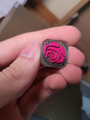 Flower Pendant Bracelet