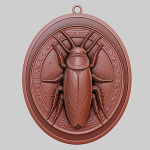 Cockroach Animal Pendant Cockroach Animal Necklace for CNC Router Laser & 3D Printer