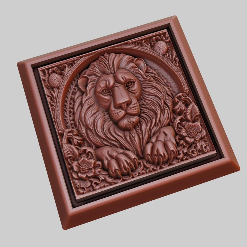 lion Animal 3D Model for CNC Router Laser & 3D Printer