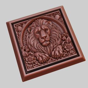 lion Animal 3D Model for CNC Router Laser & 3D Printer