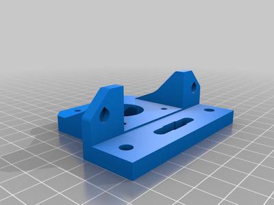 strong Nema 17 Motor holder for 2020 alu profiles