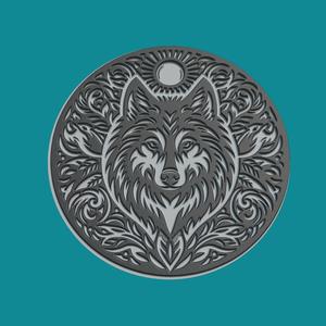 Wolf Print Model