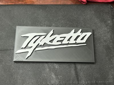 Tyketto 80's Band Sign