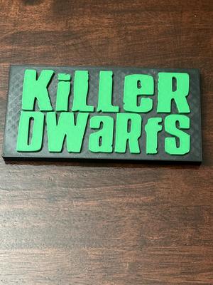 Killer Dwarfs 80's Band Sign
