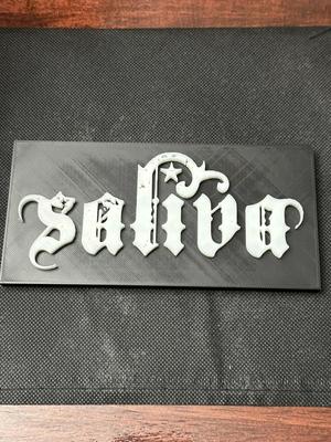 Saliva Band Sign