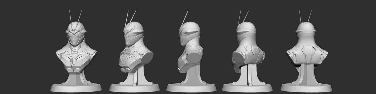 KAMEN RIDER ZRRO ONE BUST S.I.C