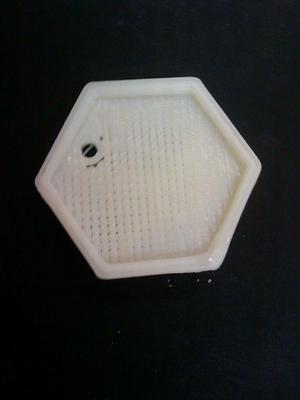 Hexagonal Keyring / Coin