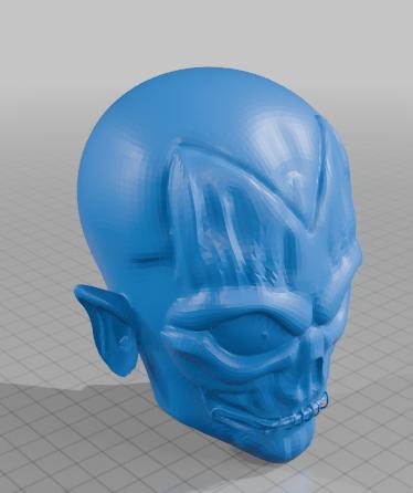 Puppet Master Totem Headhunter Low Poly