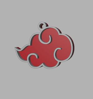 Akatsuki Cloud Earring