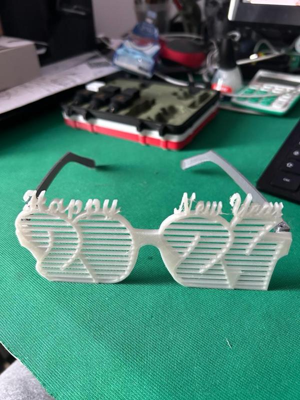 2024 new year party glasses