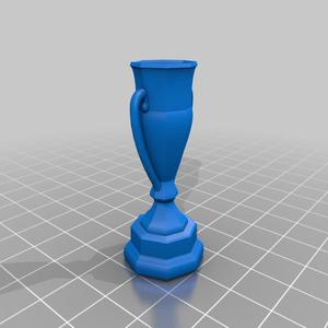octagonal pokal plain