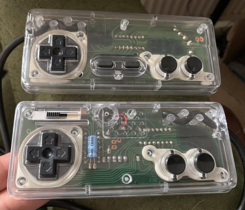 Famicom Controller replacement shells (P1 & P2)