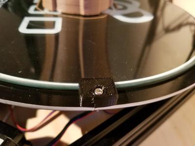 He3D K280 Glass-bed Bracket