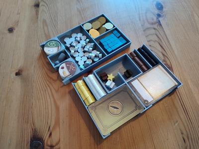 Age of Civilization boardgame insert, storage solution