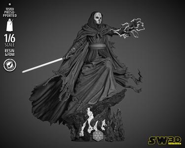 DARTH NIHLUS SCULPTURE - TESTED AND READY FOR 3D PRINTING