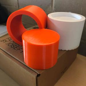 Mold for paper briquettes