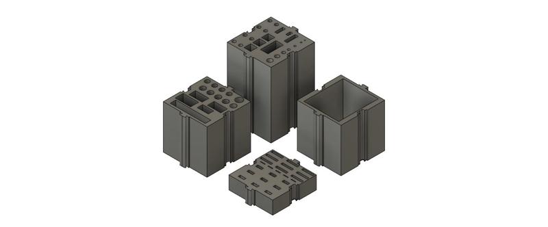 Modular storage - Rangement Modulaire