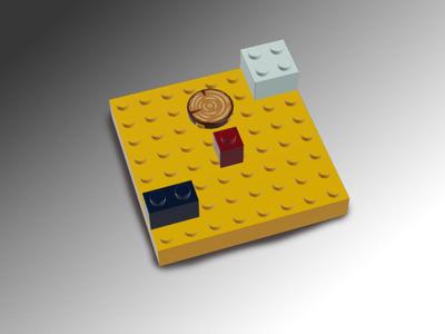Brick Fridge Magnet