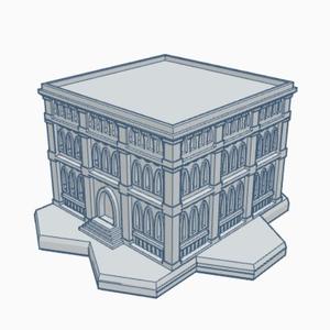 Gothic Building GHB101 with Hex Base