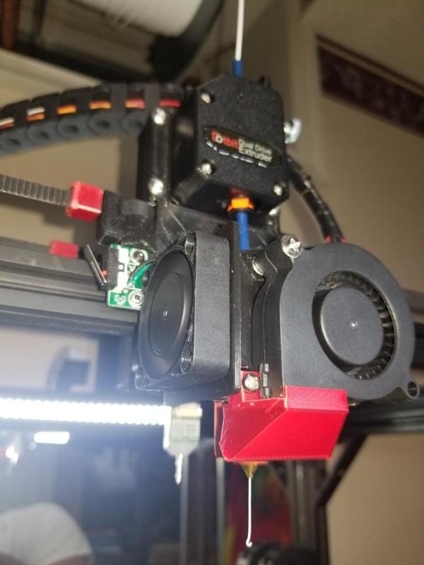 Volcano Fan Duct to Gigante's E3D & Bondtech Extruder Set-up