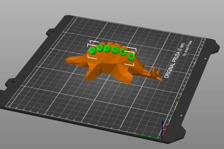 Stegosaurus Nozzle holder