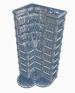 Gothic Ruined Building 51 GR051