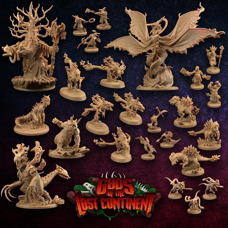 Gods of the Lost Continent | Trapper Tier | PRESUPPORTED
