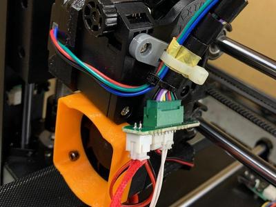 ANYCUBIC I3 MEGA-S Direct Extruder MOD　 Cable bundling part