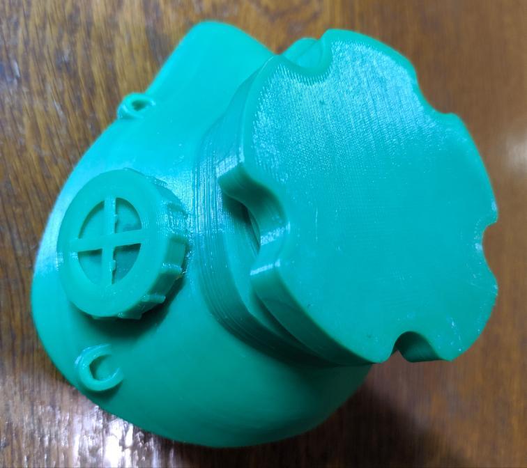 Mask respirator with an exhalation valve COVID-19