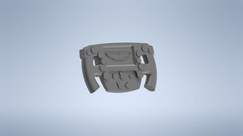 Fernando Alonso AMR23 steering wheel keychain