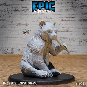 Panda Bear Eating ‧ DnD Miniature ‧ Tabletop Miniatures ‧ Gaming Monster ‧ 3D Model ‧ RPG ‧ DnDminis ‧ STL FILE