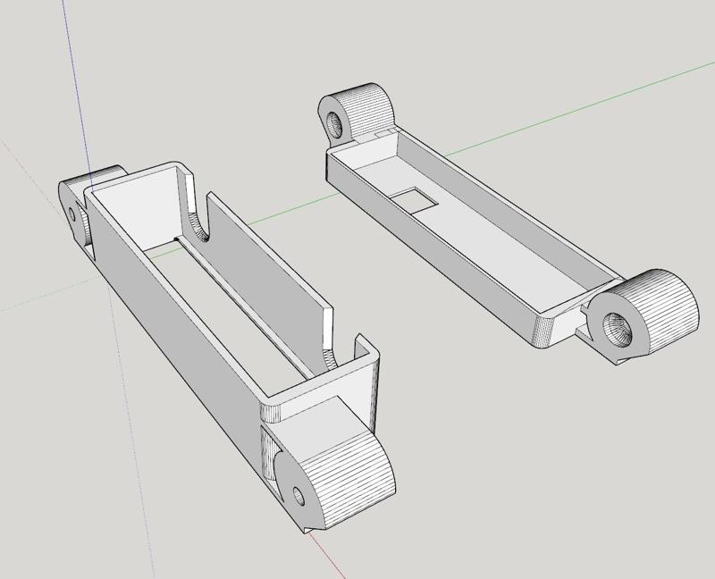 Netgear GS305 Under-shelf mount (remix)