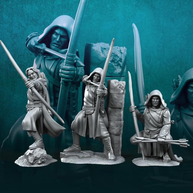 3x Grey Castle Rangers | Grey Castle | Fantasy