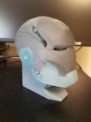 Modified Mechanical Iron Man SD Card Holder