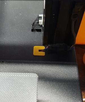 Tapa cable sensor eje Z