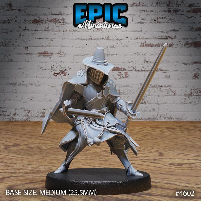 Shadow Hunter Attacking ‧ DnD Miniature ‧ Tabletop Miniatures ‧ Gaming Monster ‧ 3D Model ‧ RPG ‧ DnDminis ‧ STL FILE