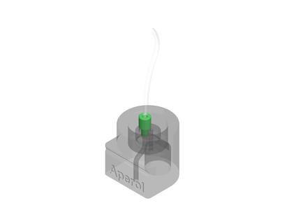 Aperolino tube adapter 6mm to 4mm