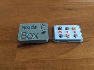 Nozzle Box for E3D Nozzles