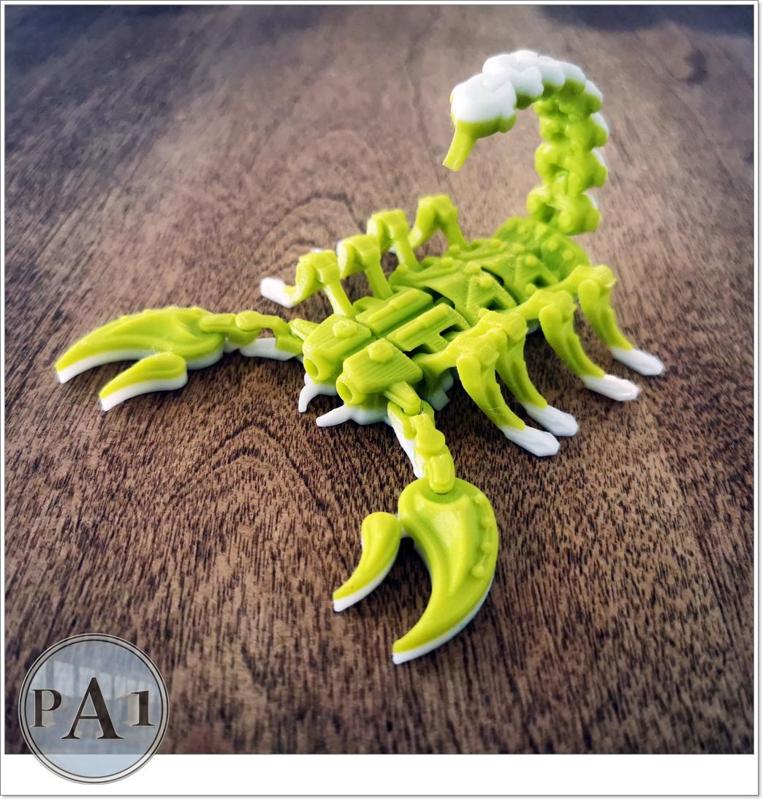 ARTICULATED SCORPION ROBOT