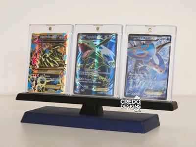 Minimalistic Triple Pokémon OneTouch Display Stand