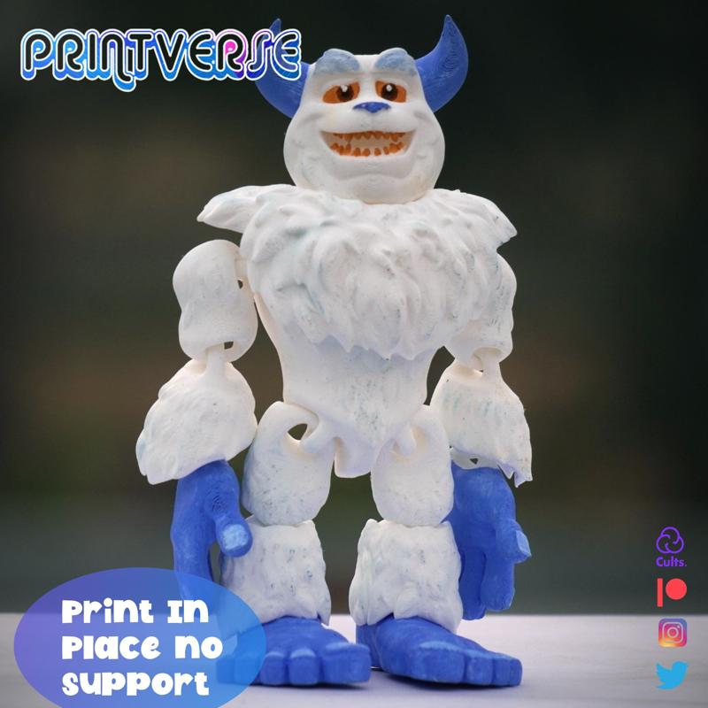 Flexy Print In Place Bigfoot