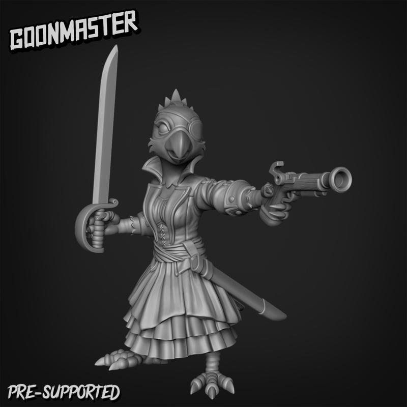 Female Parrot Pirate 4