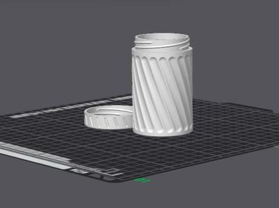 Triple-Start Container