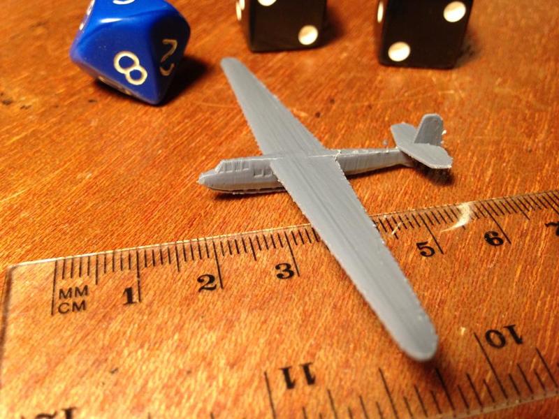 DFS-230 Nazi glider for microarmor