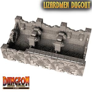 Lizardmen dugout
